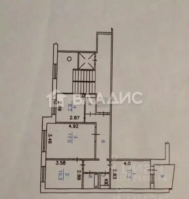 3-к кв. Новосибирская область, Искитим Южный мкр, 25 (62.0 м) - Фото 1