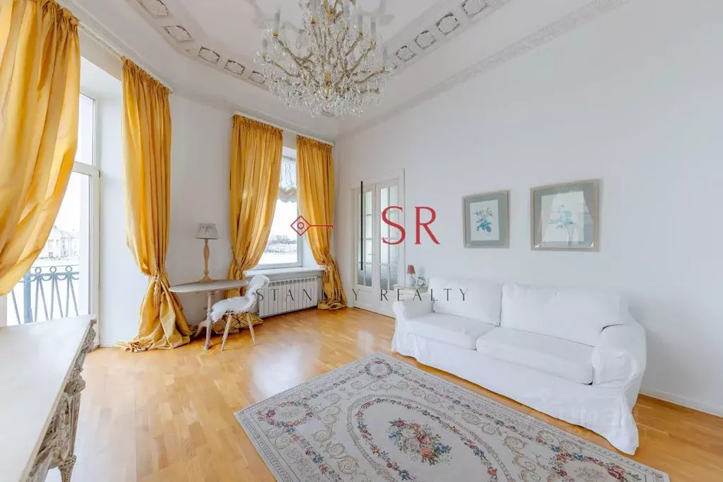 3-к кв. Санкт-Петербург Английская наб., 20 (121.0 м) - Фото 1