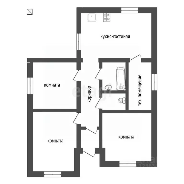 Дом в Воронежская область, Рамонский район, Новоживотинновское с/пос, ... - Фото 2