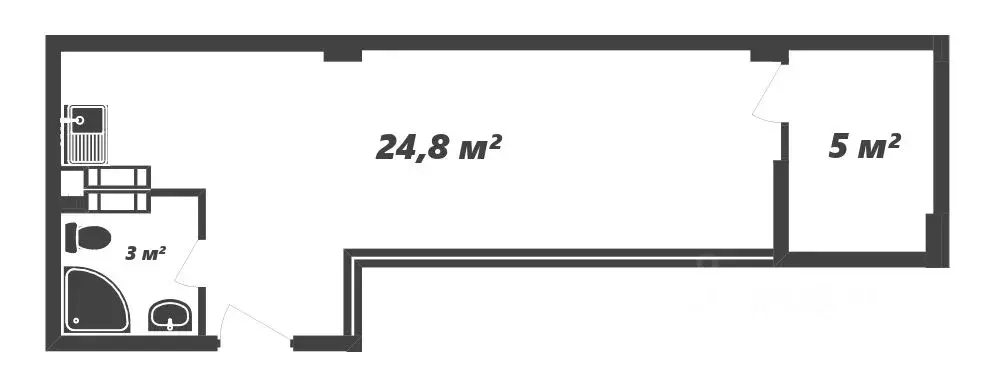 1-к кв. Крым, Ялта муниципальный округ, Форос пгт спуск Форосский, 8к2 ... - Фото 1