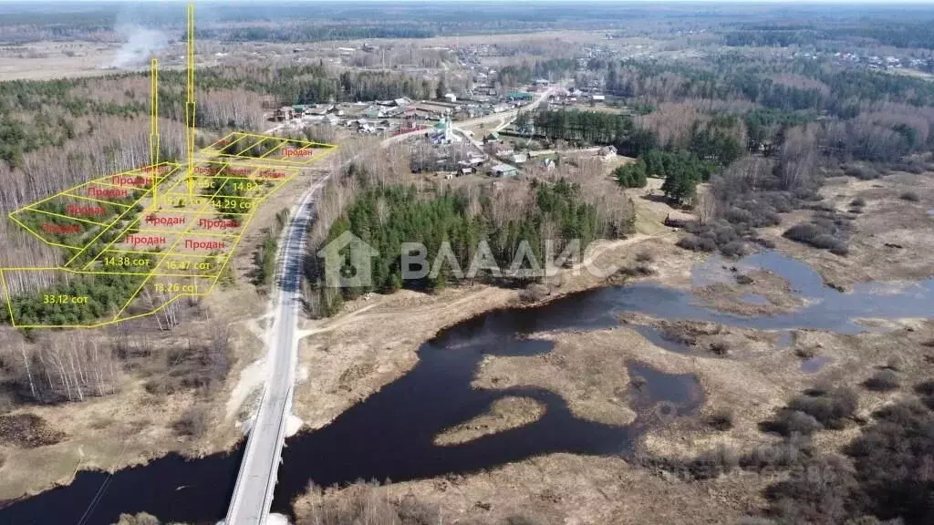 Участок в Владимирская область, Судогодский район, Лавровское ... - Фото 0