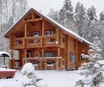 Дом в Ленинградская область, Приозерский район, Плодовское с/пос, пос. ... - Фото 1