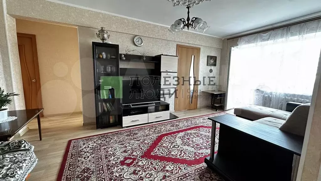 Доля в 3-к. квартире, 59 м, 2/5 эт. - Фото 1