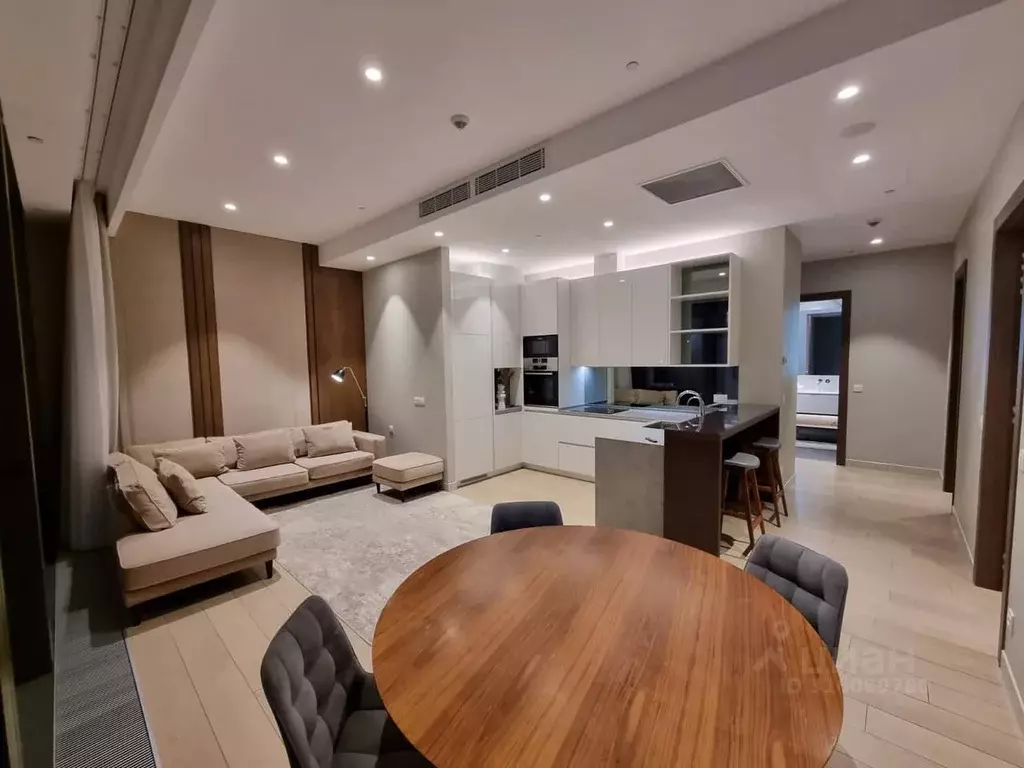 3-к кв. Москва 1-й Красногвардейский проезд, 22с1 (100.0 м) - Фото 1