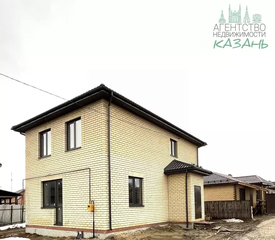 Дом в Татарстан, Лаишевский район, Столбищенское с/пос, с. Усады ул. ... - Фото 2