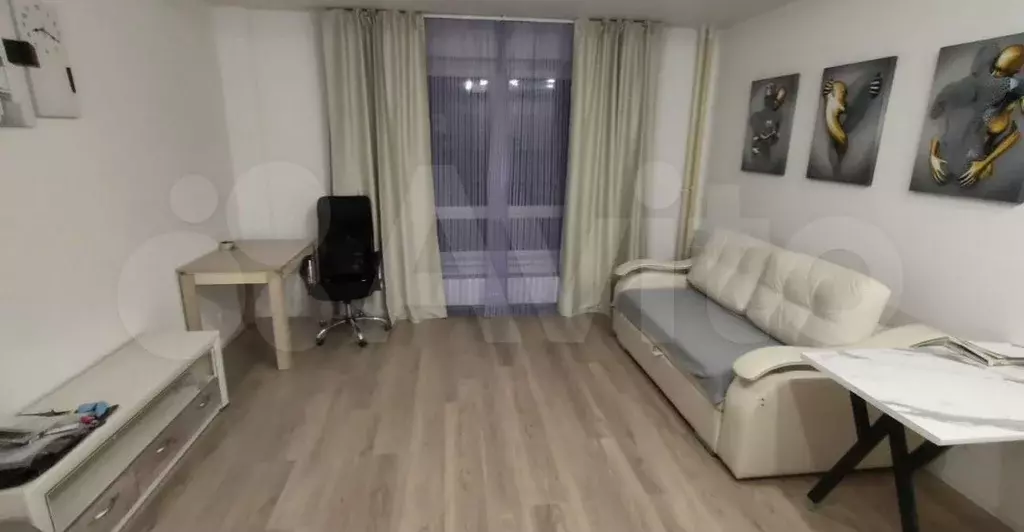 Апартаменты-студия, 28 м, 5/33 эт. - Фото 1
