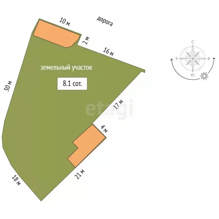 Дом в Севастополь Рассвет СНТ, 2 (25 м) - Фото 2