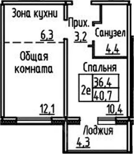 2-к кв. Новосибирская область, Новосибирский район, Мичуринский ... - Фото 1
