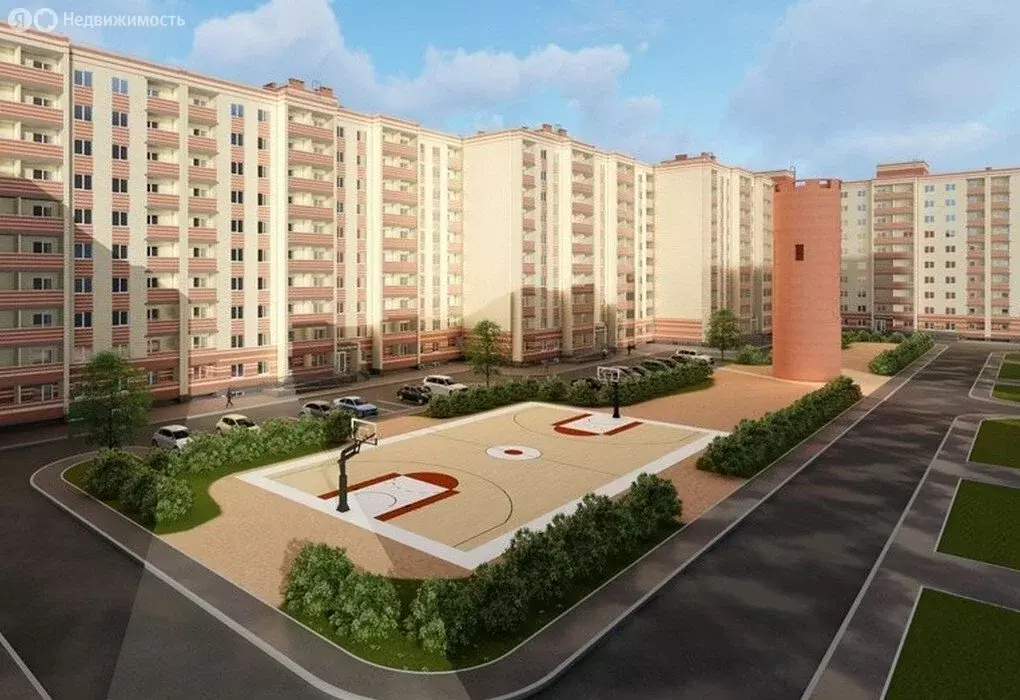 Квартира-студия: Омск, посёлок Биофабрика, 19к1 (40 м) - Фото 1