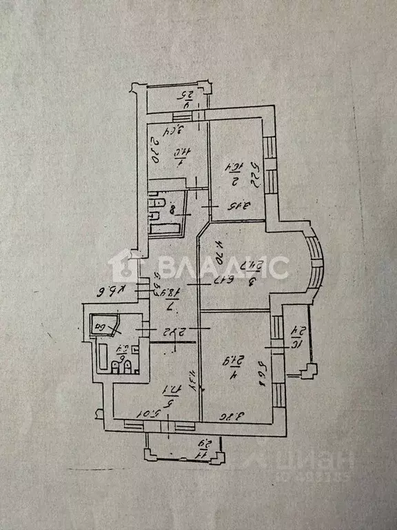 4-к кв. Владимирская область, Владимир Суздальский просп., 9а (130.5 ... - Фото 2
