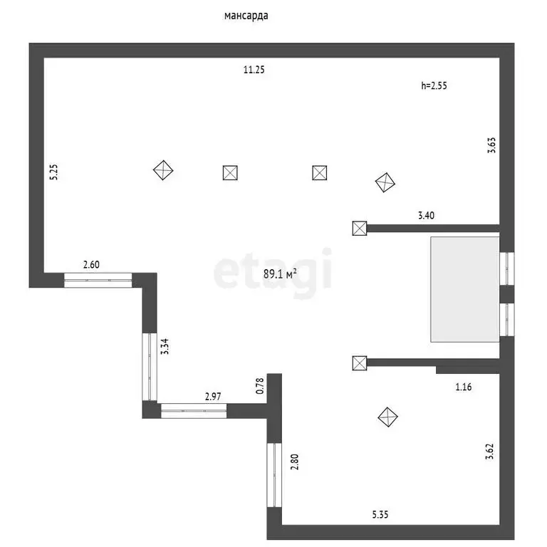 Дом в Нальчик, улица Мечиева (426.7 м) - Фото 2