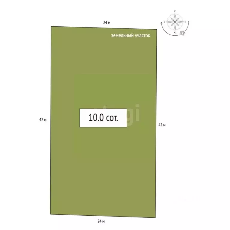 Участок в Алтай, Майминский район, с. Кызыл-Озек ул. Малиновая, 3 ... - Фото 1