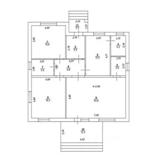 Дом в Омская область, Омский район муниципальный округ, Деревня ... - Фото 2