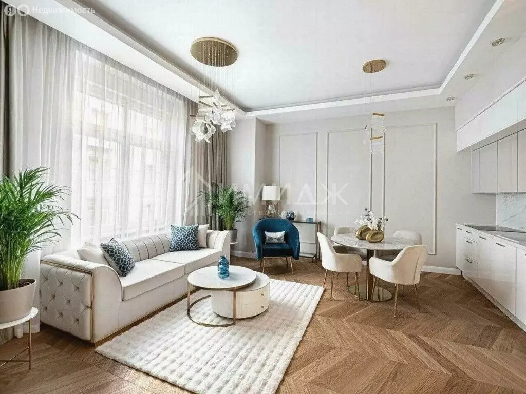 2-комнатная квартира: Сириус, Парусная улица, 13 (67 м) - Фото 1