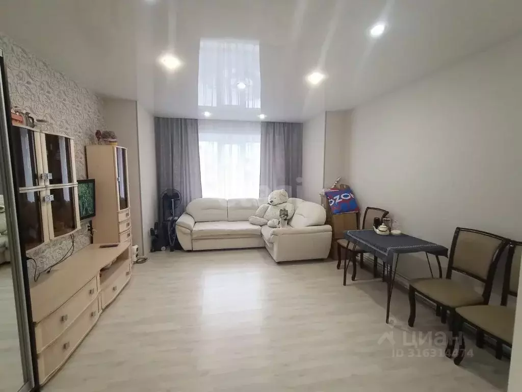 1-к кв. Ханты-Мансийский АО, Сургут ул. Профсоюзов, 14 (43.4 м) - Фото 0