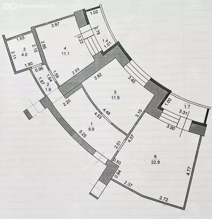 2-комнатная квартира: Самара, Парковый переулок, 5 (64.7 м) - Фото 1