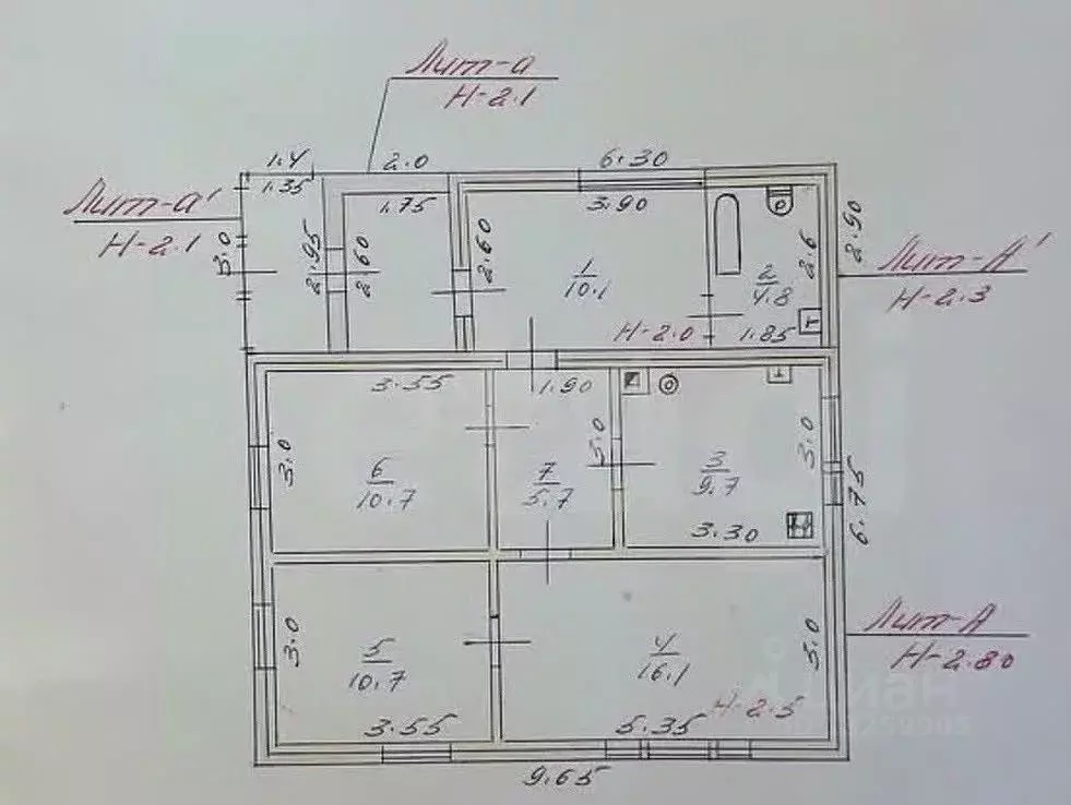 Дом в Липецкая область, Задонск пер. Бебеля, 10 (70 м) - Фото 2