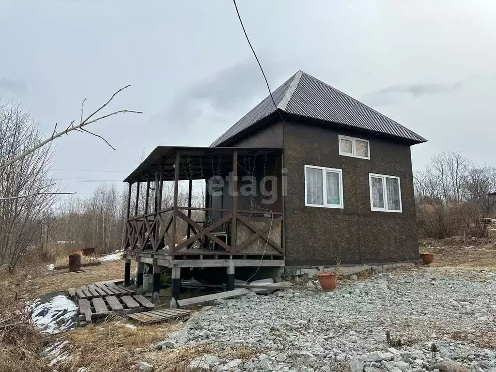 Дом в Приморский край, Надеждинский район, Бытовик СНТ 198 (50 м) - Фото 0