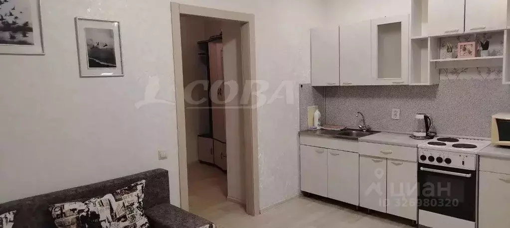 Студия Тюменская область, Тюмень ул. Фармана Салманова, 4 (30.0 м) - Фото 0