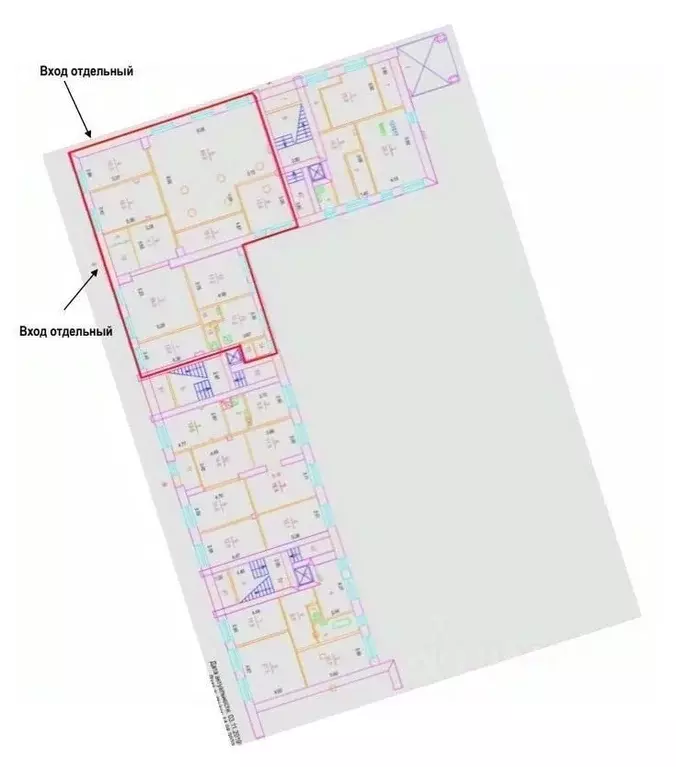 Помещение свободного назначения в Москва Дмитровский проезд, 4к3 (217 ... - Фото 1