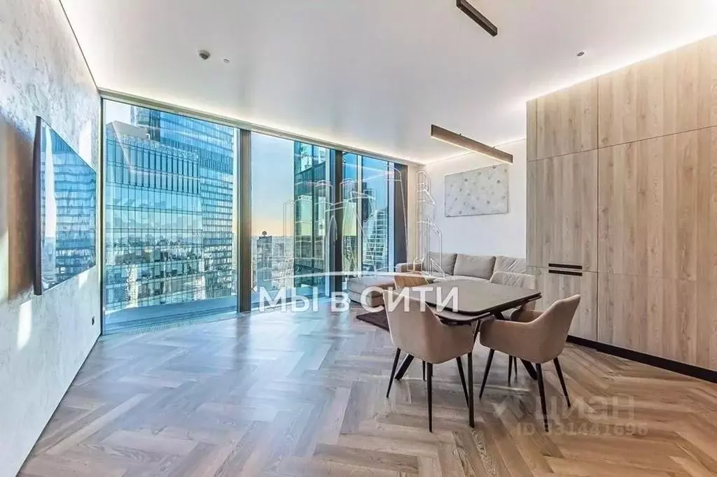 3-к кв. Москва 1-й Красногвардейский проезд, 22с2 (88.0 м) - Фото 2
