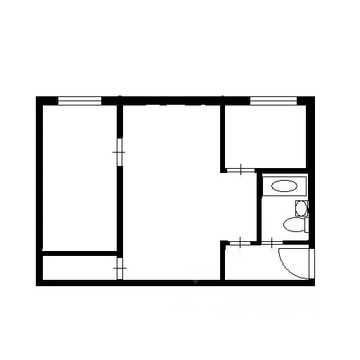 2-к кв. Челябинская область, Челябинск ул. Кудрявцева, 83 (43.1 м) - Фото 2