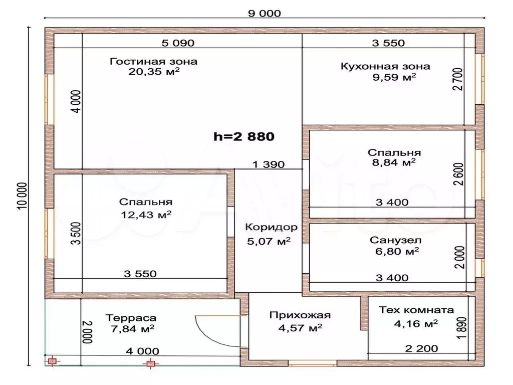 Дом 84 м на участке 6 сот. - Фото 0