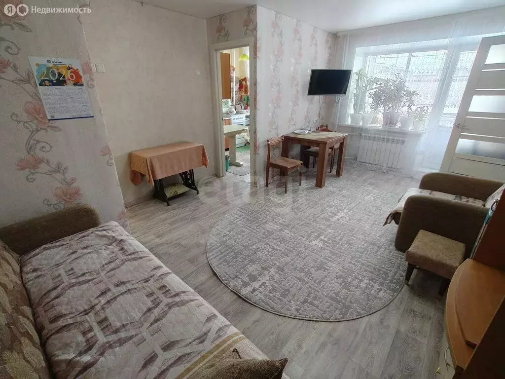 2-комнатная квартира: Шадринск, улица Гагарина, 16 (43.2 м) - Фото 1