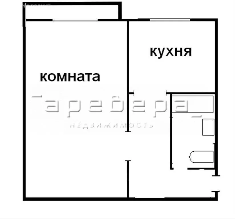 1-комнатная квартира: Красноярск, улица Карла Маркса, 34 (32 м) - Фото 1