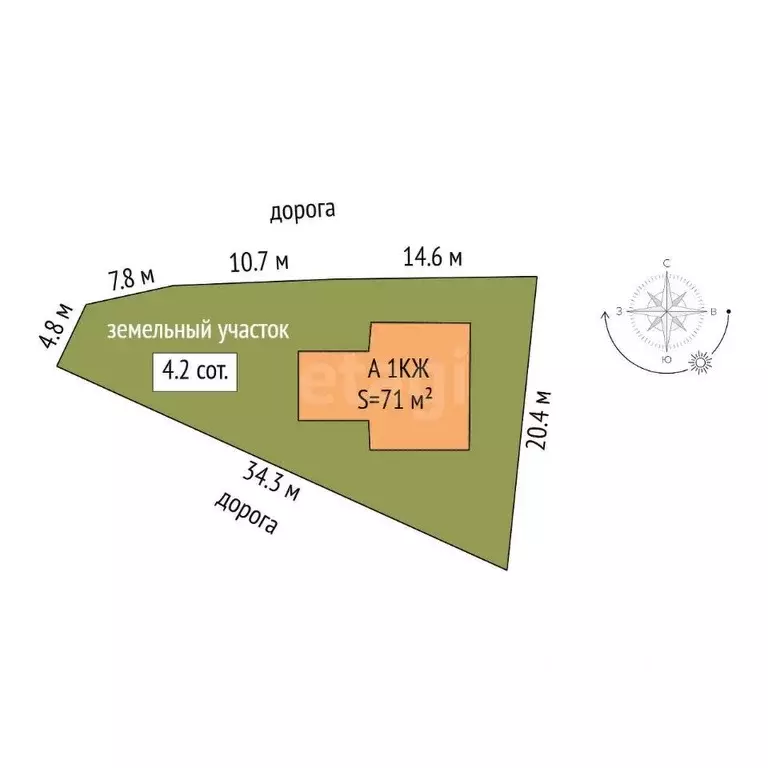 Дом в Тюменская область, Тюмень Степное садовое товарищество, ул. ... - Фото 1