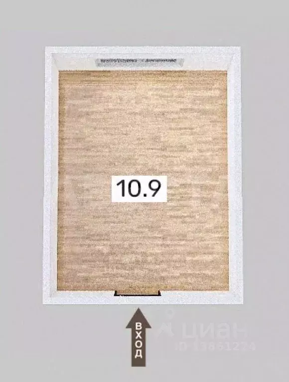 Комната Омская область, Омск ул. Лукашевича, 10А (10.9 м) - Фото 2