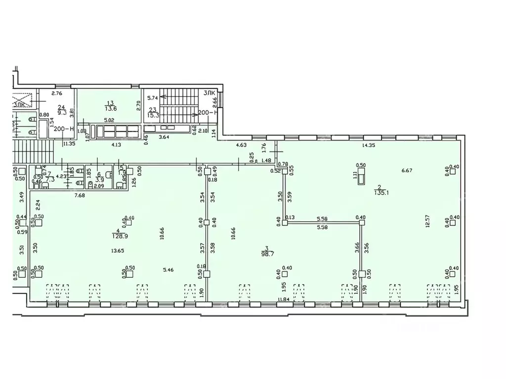 Офис в Санкт-Петербург ул. Большая Зеленина, 24 (330 м) - Фото 2