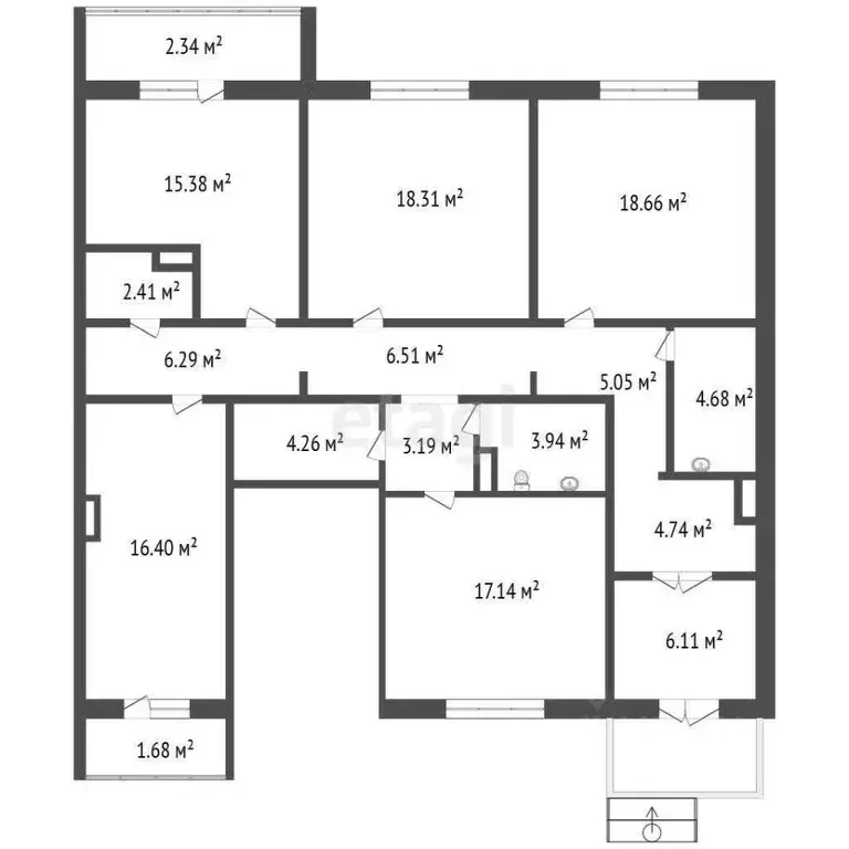 Помещение свободного назначения в Тюменская область, Тюмень ул. ... - Фото 1