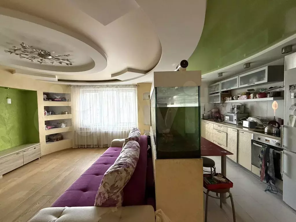 3-к. квартира, 69,1 м, 5/9 эт. - Фото 1