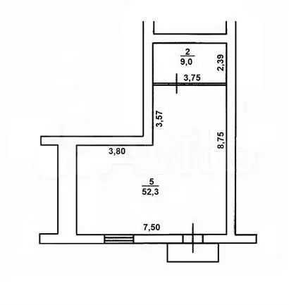 Сдам помещение свободного назначения, 61.3 м - Фото 0