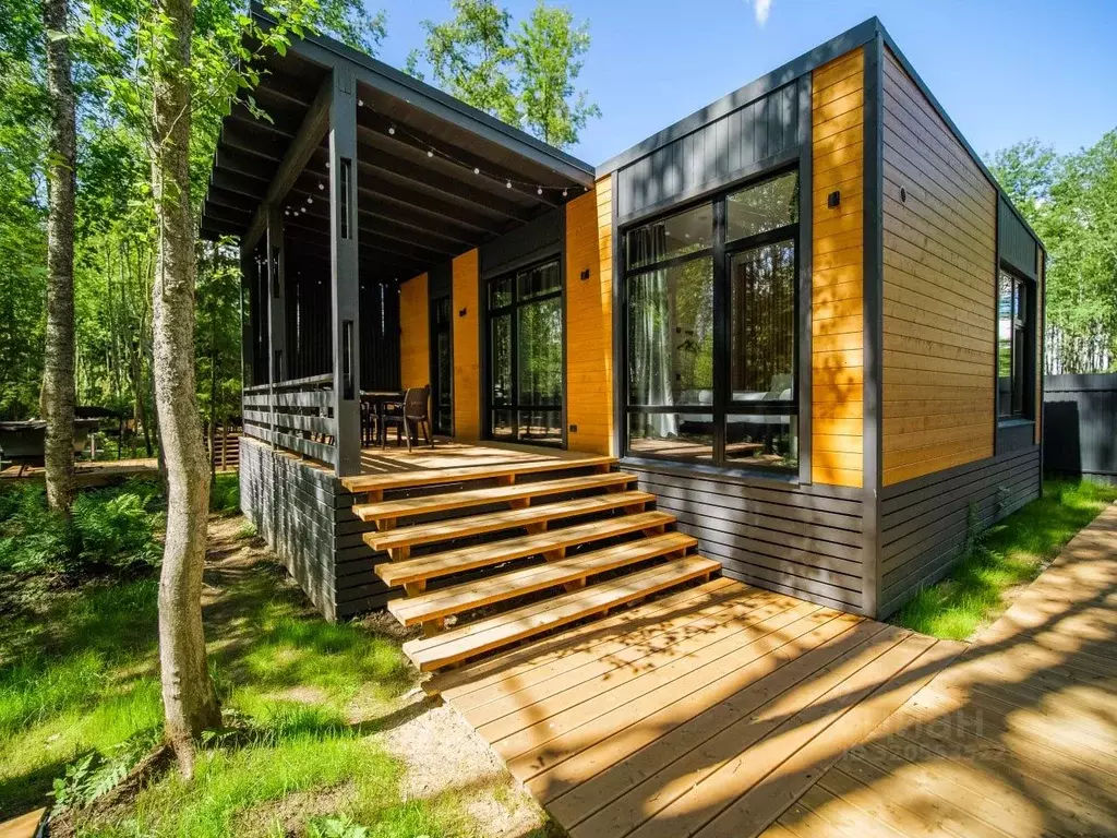 Дом в Ленинградская область, Приозерский район, Сосновское с/пос, ... - Фото 2