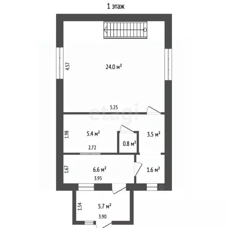 Дом в Ямало-Ненецкий АО, Новый Уренгой ул. Грибная, 14 (70 м) - Фото 2