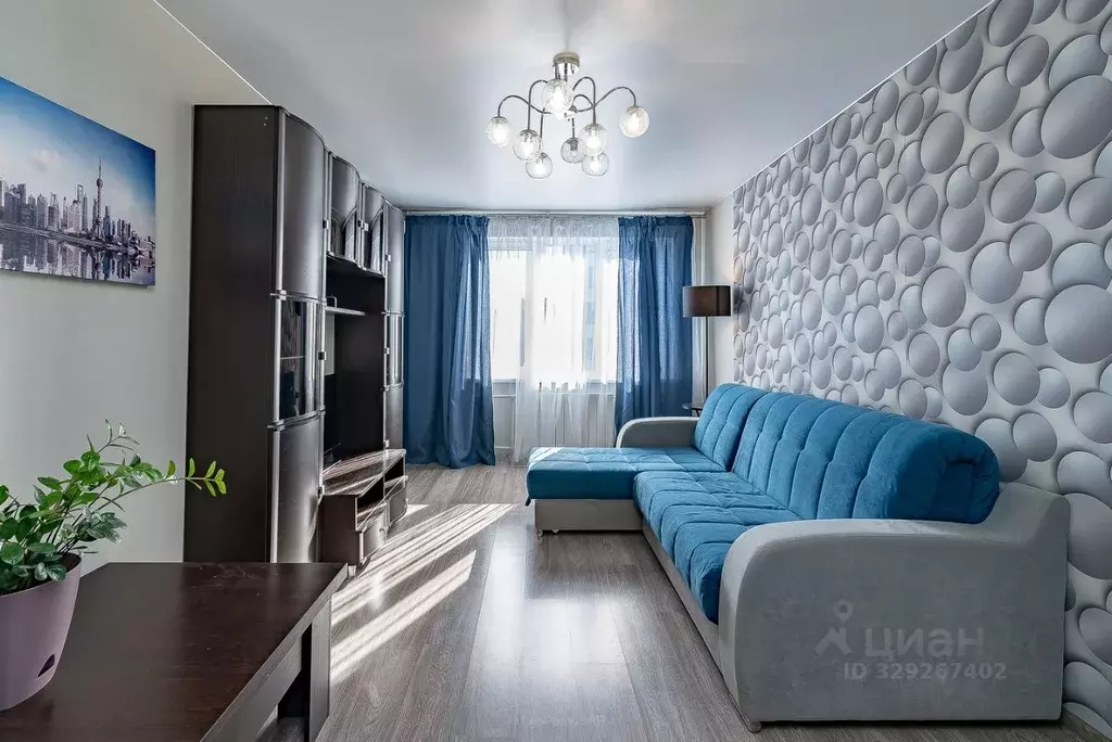 3-к кв. Санкт-Петербург Богатырский просп., 47К1 (79.8 м) - Фото 1
