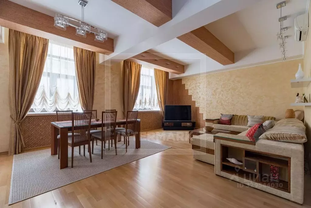 3-к кв. Москва 1-я Тверская-Ямская ул., 11 (103.0 м) - Фото 1