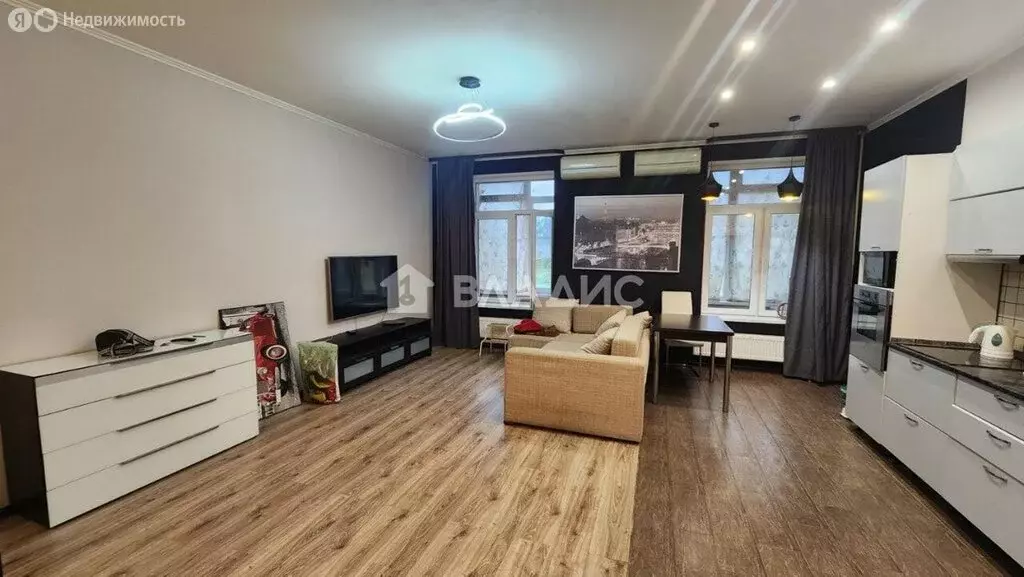 Квартира-студия: село Тарасовка, Солнечная улица, 26к4 (44 м) - Фото 1