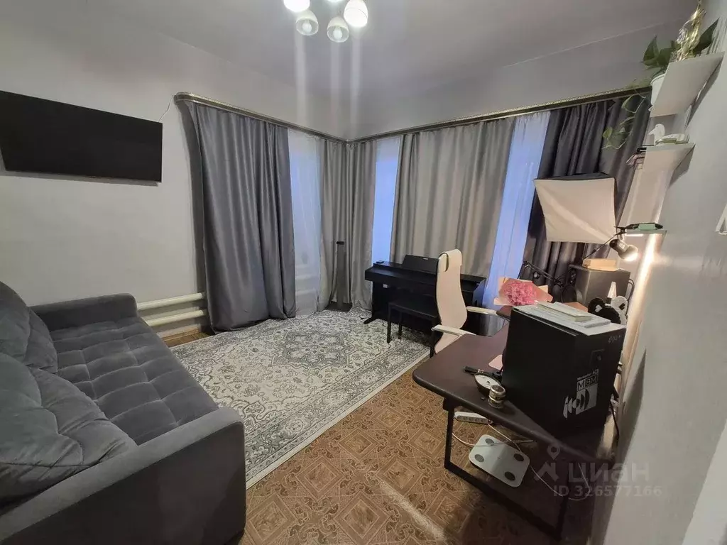 2-к кв. Нижегородская область, Лысково ул. Революции, 48 (37.4 м) - Фото 1