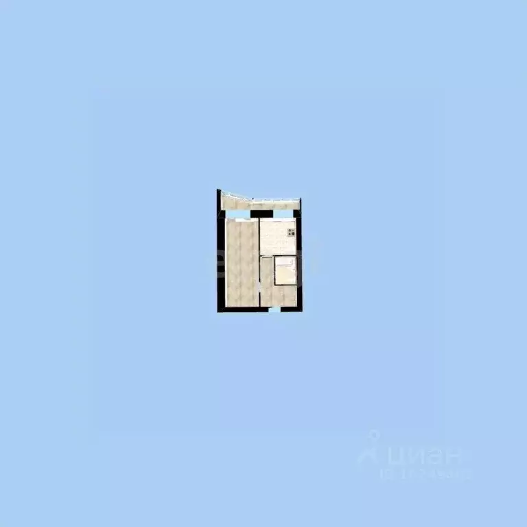 1-к кв. Башкортостан, Уфа Интернациональная ул., 27 (42.0 м) - Фото 0