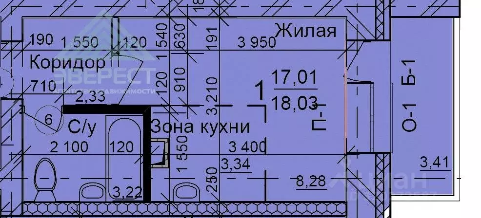 Студия Хакасия, Абакан просп. Дружбы Народов, 39 (18.0 м) - Фото 1