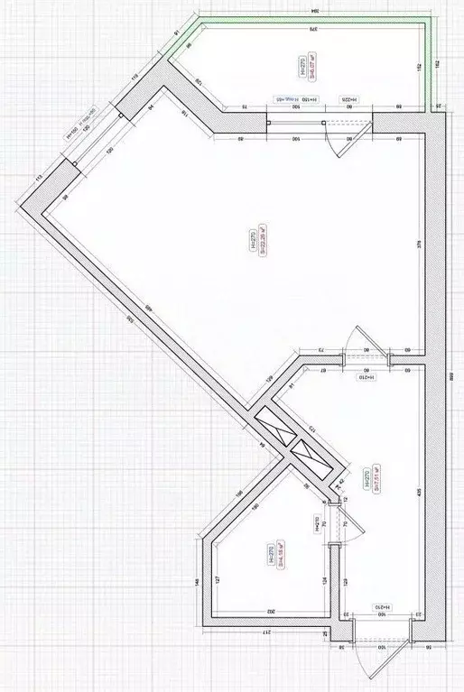 Студия Санкт-Петербург ул. Александра Матросова, 20к2 (32.0 м) - Фото 1