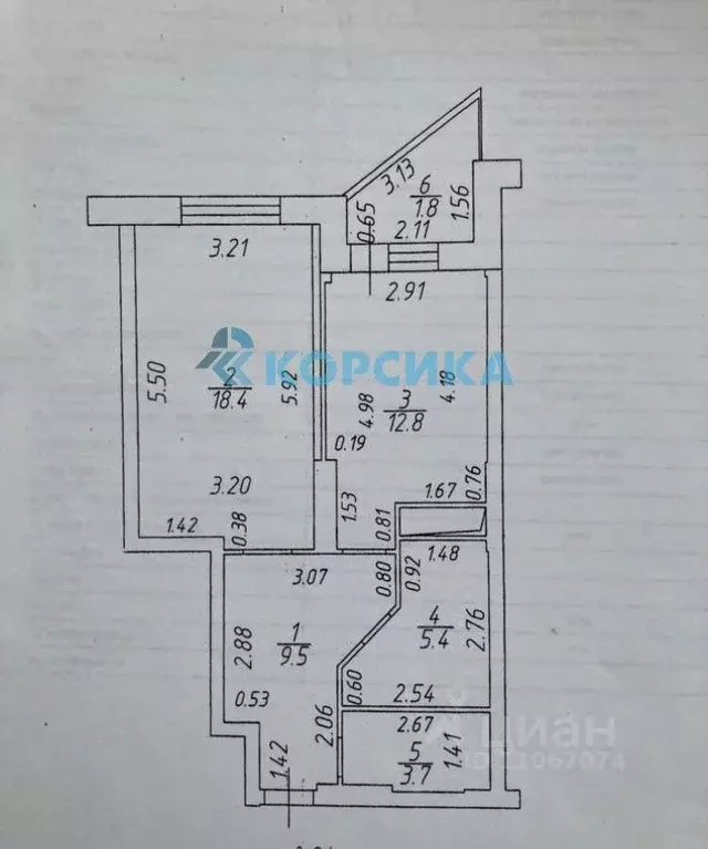 1-к кв. Татарстан, Набережные Челны ул. Раскольникова, 81 (52.0 м) - Фото 1