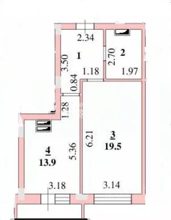 1-к кв. Липецкая область, Липецк ул. Осканова, 3 (46.5 м) - Фото 2