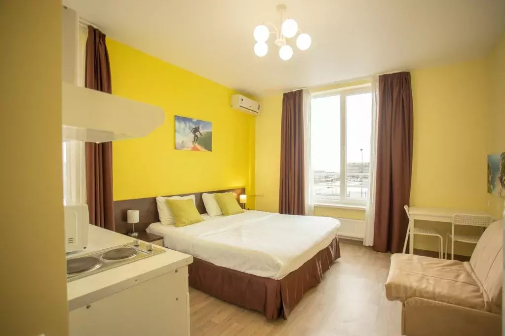 1-к кв. Краснодарский край, Сириус пгт ул. 65 лет Победы, 67 (25.0 м) - Фото 1