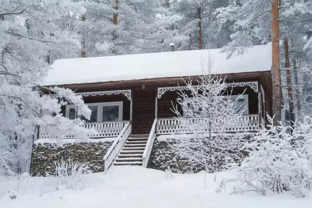 Дом в Алтай, Майминский район Р-256 Чуйский тракт, 469-й км, 1 (12 м) - Фото 1