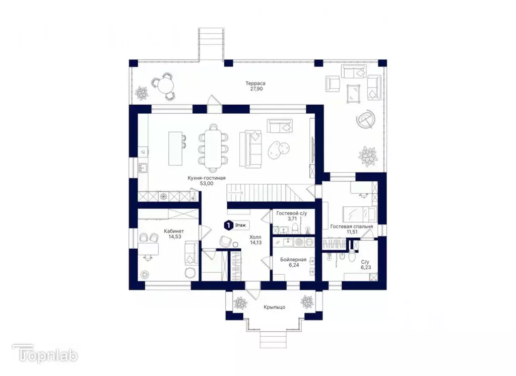 Коттедж в Московская область, Дмитровский муниципальный округ, с. ... - Фото 2