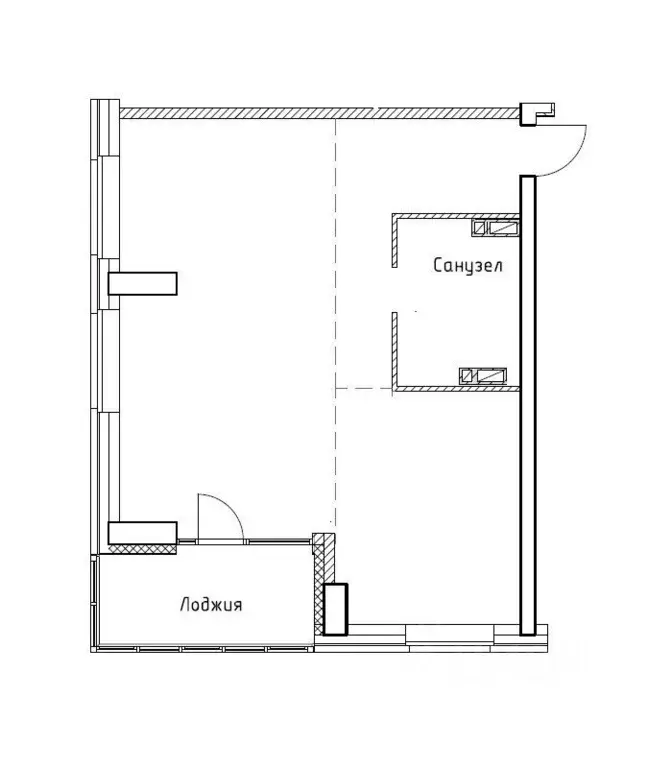 2-к кв. Приморский край, Владивосток ул. Сочинская, 17 (55.4 м) - Фото 1